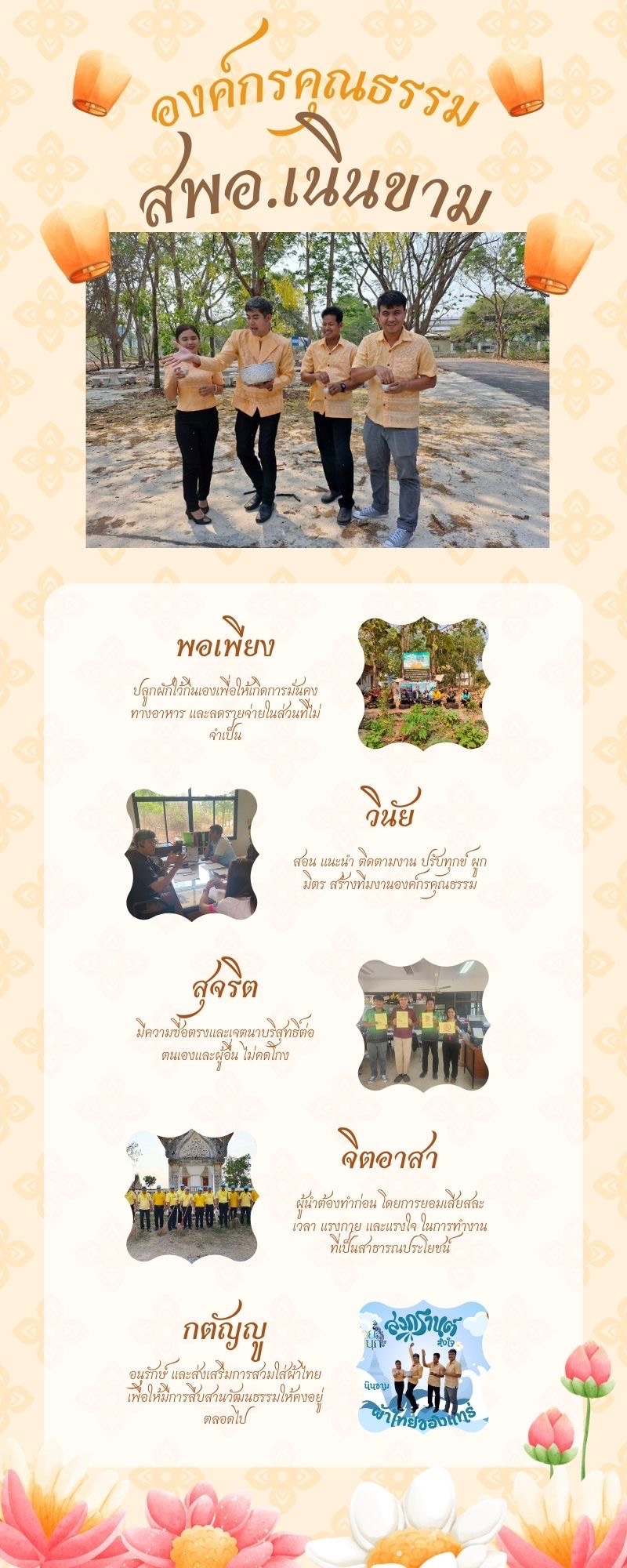 พช.ชัยนาท ขับเคลื่อนการดำเนินงานองค์กรคุณธรรม คัดเลือกหน่วยงานคุณธรรม ที่ส่งเสริมการดำเนินงานตามแผนการขับเคลื่อนองค์กรคุณธรรม ตามคุณธรรมเป้าหมาย 5 ประการ                                              